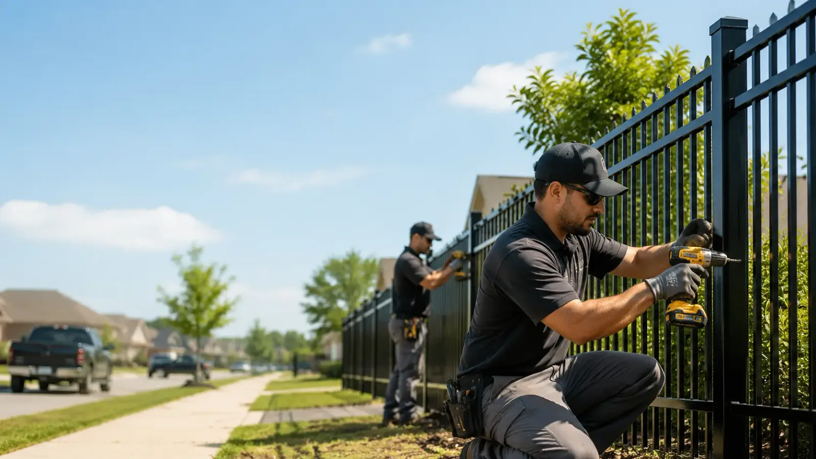 Metal Fence Installation in Fairfax, MO